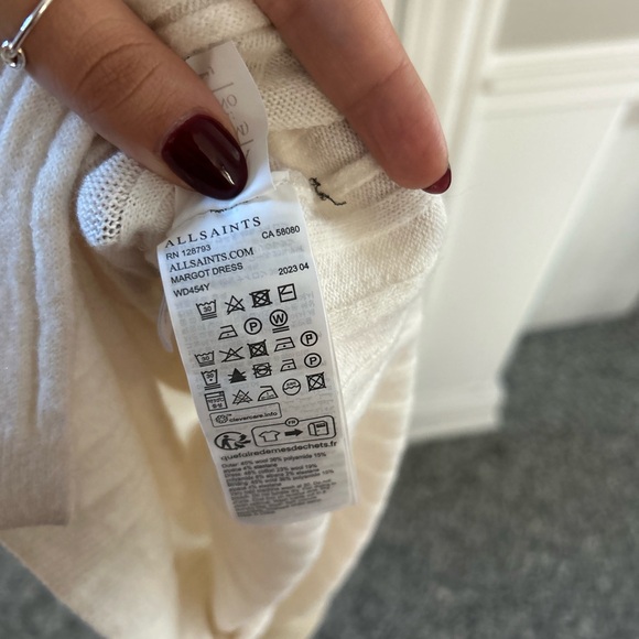 All Saints Margot Ribbed Sweater Dress - Picture 6 of 6